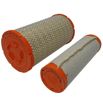 Kit Filtros Ar Motor JD 5403 5603 5605 5705 Mitsubishi L200 Tratores 290 291 292 297 298 299 Troller T4 Após 2002 - Tecfil - ARS6223KIT  
