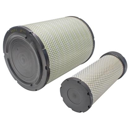 Kit Filtros Ar Motor Carregadora 918F 920 924F Escavadora 215 320B Motoniveladora 12G 12H 120G 120H 130G 135H Trator D4E - Wega - WAP618K  