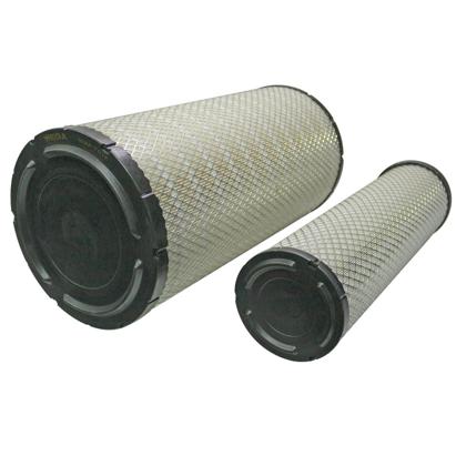 Kit Filtro Ar Motor JD 4860 4890 4895 670c 670ch Escavadeira E215b E245b E265b-c Komatsu Pá Carregadeira 721cxr 721cxt 821c - Wega - WAP703K  