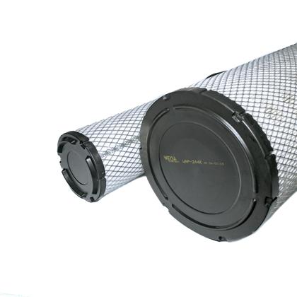 Kit Do Filtro Ar Primário Secundário Trator IH MXU100 312B Komatsu PC160 - WEGA - WAP244K  