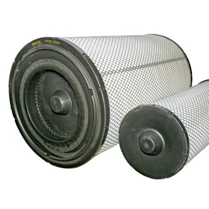 Kit Filtro Ar Primário Secundário Trator S650 S670 S680 S682 S690 T560 T660 T670 CH570 CH670 - Wega - WAP625K  