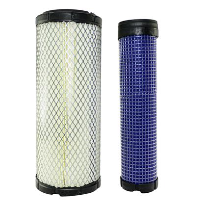 Kit Filtro de Ar Motor Primário e Secundário Bob Cat 463 Caterpillar Escavadeira Tcm Empilhadeiras - Wega - WAP246K  