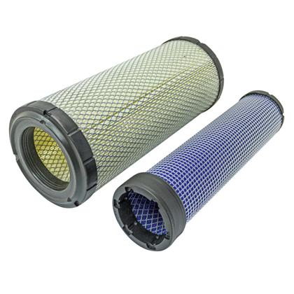 Kit Filtro de Ar Motor Primário e Secundário Case Fendt Ingersoll Rand JCB - Wega - WAP752K  