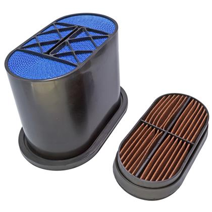 Kit Filtro de Ar Motor Primário e Secundário Case Fendt JCB Liebherr - Wega - WAP149K  