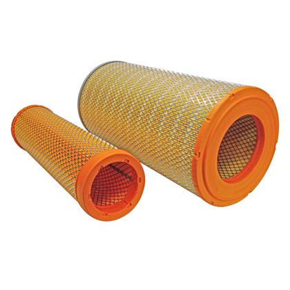Kit Filtro Do Ar Colheitadeira TC5090 Cummins 8.3L - WEGA - WAP191K  