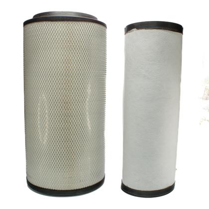 Kit Filtros Do Ar Trator MF38 8780 14M 966H 972H Atlas Copco Chicago Pneumático - WEGA - WAP997K  