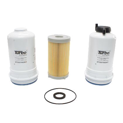 Kit Filtro Do Combustível Trator MF Série 5 6 7 - TURBO FILTROS - KTC837002KIT  