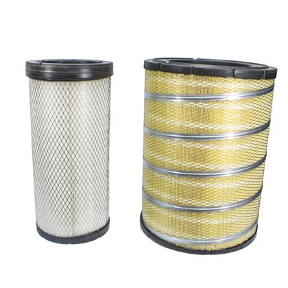 Kit Filtros de Ar Atlas Copco Rox L8 Perfuração Volvo Caminhão Articulado - TURBO KITTR25830  