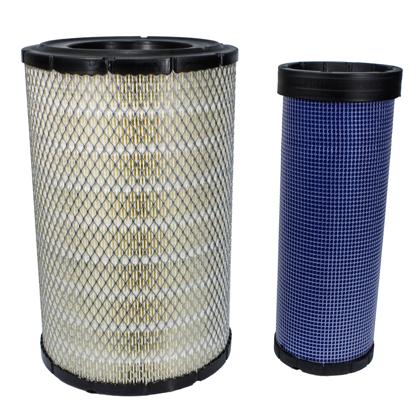 Kit Filtros de Ar Hitachi Trator NH JD - Wega WAP704K