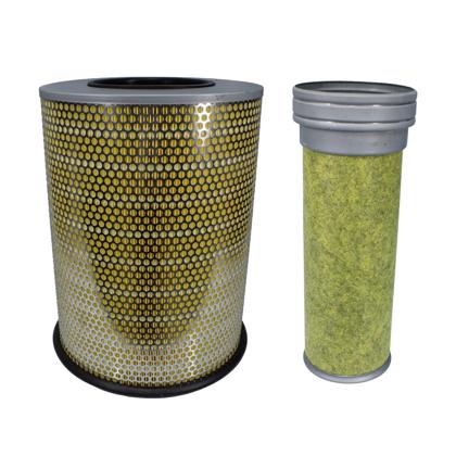 Kit Filtros de Ar Volvo FM10320 FM12340 FM12380 FM12420 FM370 FMX370 - Wega WAP612K  