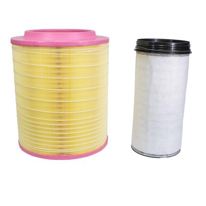 Kit Filtros do Ar Volvo FH12 FH13 FH12400 FH12440 FH12480 FH12520 - Wega WAP610K  