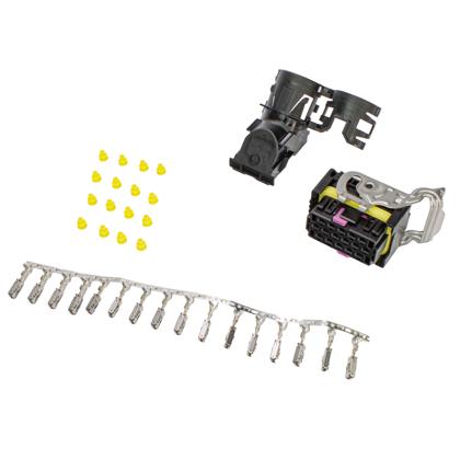 Kit Módulo Injeção Eletrônica Cargo 16 Vias Fêmea - TC916.1611   