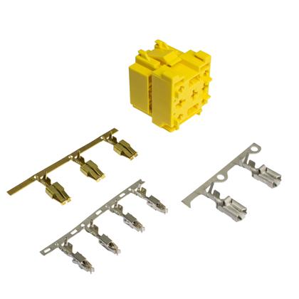 Kit Porta Relé Auxiliar Fiat 09 Vias Fêmea - R7 ETE7644  