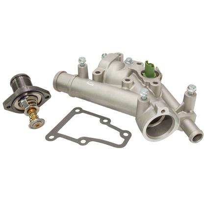 Kit Válvula Termostática + Plug Temperatura Citroen C4 C5 XSara Peugeot 307 308 407 408 2.0 16V - MTEK20051  