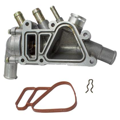 Kit Válvula Termostática + Plug Temperatura Courier Escort Fiesta KA - MTEK20002  