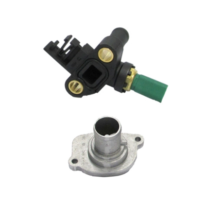 Kit Válvula Termostática + Plug Temperatura Fiorino 1.3 Idea Punto 1.4 Palio 1.0 Strada 1.3 1.4 Uno 1.0 1.3 Fire 2000 a 2016 - MTEK20026  
