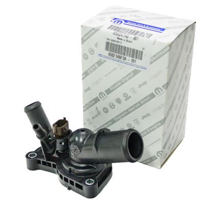 Kit Válvula Termostática + Plug Temperatura Bravo Doblô Grand Siena Palio Renegade Toro - Original Fiat - 55247743  