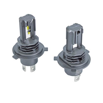 Lâmpada LED H4 6500K 9/32 Volts Preço de Par - Gauss GL204H4LED  