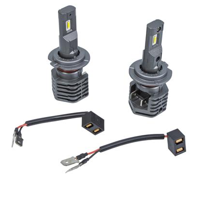 Lâmpada LED H7 6500K 9/32 Volts 25W Preço de Par - Gauss GL20H7LED  