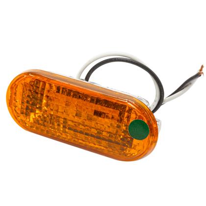 Lanterna de Seta Led Volkswagen Caminhões após 2000 24 Volts Laranja - Pradolux - PL0598.00.61  