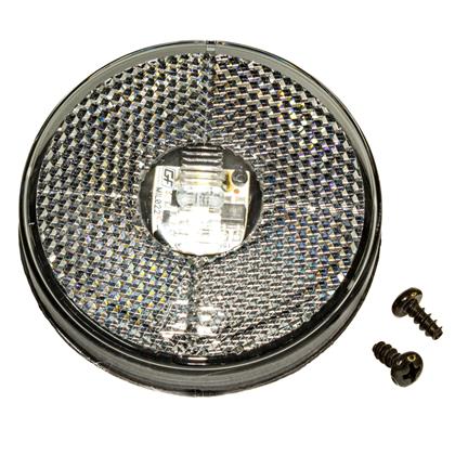 Lanterna Lateral Frontal Redonda Led Branco Bivolt Randon 66mm Sem Suporte Com Plug - GF7.118.13CR  
