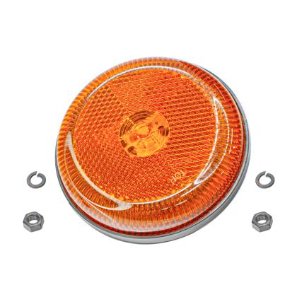 Lanterna Lateral Posição Led Constellation Meteor Após 2012 24V Laranja Com Retro Refletor 2 Vias - IAM - 85.053.006