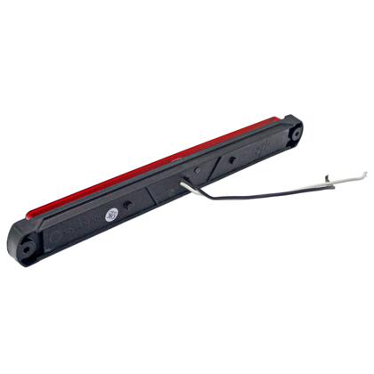 Lanterna Lateral Slim Universal Led Bivolt com Guia Luz Vermelho - Pradolux - PL0640.00.63  