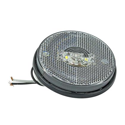 Lanterna Lateral Led Branco Bivolt 85MM - Pradolux - PL0690.00.42  