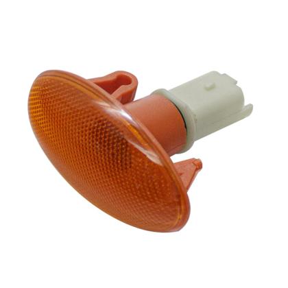 Lanterna Seta Lateral Citroen C3 Peugeot 206 207 Laranja Oval Com Soquete - DSC6504SAM  