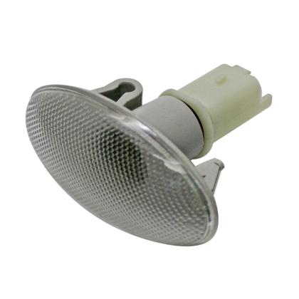 Lanterna Seta Lateral Peugeot 206 307 Citroen C3 Branco Oval Com Soquete - DSC6504SCR  