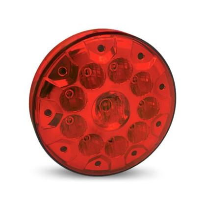 Lanterna Traseira Carreta Noma 10 Leds Vermelho 155MM - Pradolux