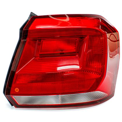 Lanterna Traseira Gol G7 G8 2016 a 2023 Lado Passageiro Bicolor Ré Branco - FITAM - 33130D  
