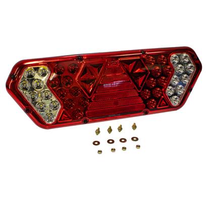 Lanterna Traseira Guerra 2012 Led Bivolt Lado Direito Com Triângulo Refletivo - GF7.380.13D TI