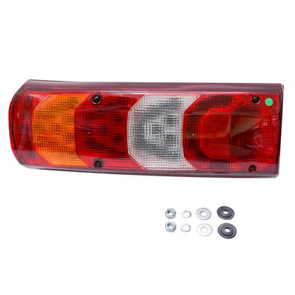Lanterna Traseira Mercedes Accelo Atego Axor 64 Leds 24 Volts Com Vigia LE - Pradolux - PL0912.34.69  