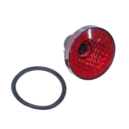 Lanterna Traseira Pajero Sport TR4 Freio Vermelho 70MM - Fortluz 2012-S/L