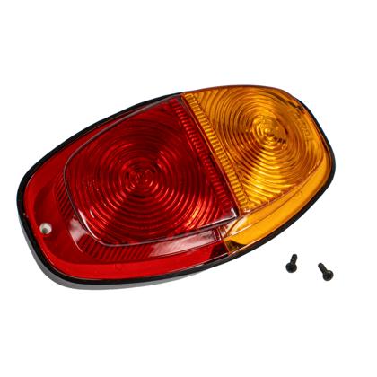Lanterna Led Parachoque Carretinha Canoinha Ambar Vermelha - GF5.205BI  