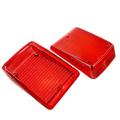 Lente Lanterna Da Seta Kombi Clipper Dianteiro Vermelho - FORTLUZ - 1046VM