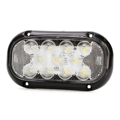 Luminária Led Bivolt Branco Com Base Preta - GF7.225.1CR  
