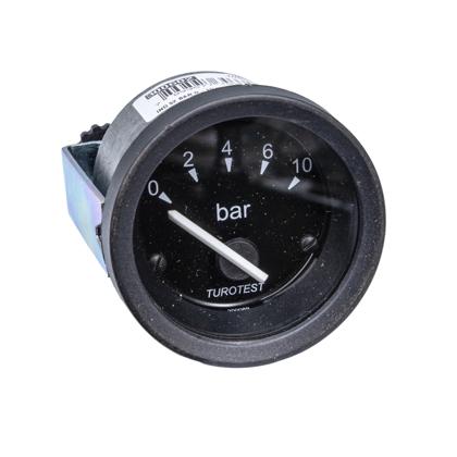 Manometro da Pressão do óleo Motor 0-10 Bar Volkswagen Scania Volvo MWM Universal 24V - Turotest 300602  