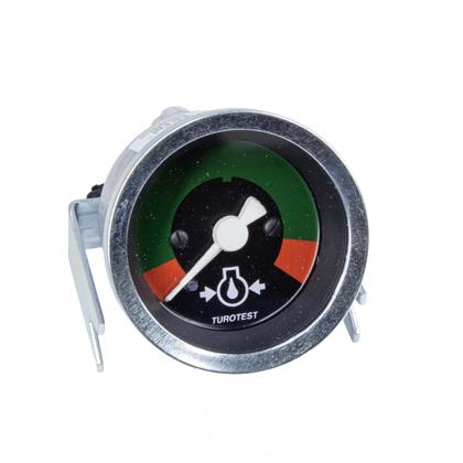 Manometro da Pressão do Óleo Motor Fiat Allis HD7B 100PSI 10KGF Colorido - Turotest 302925  