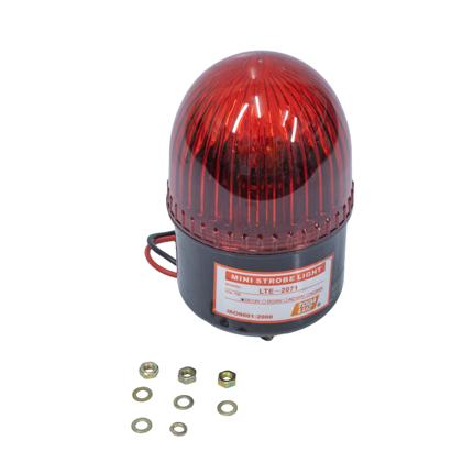Mini Flash Advertência 12 Volts Vermelho Parafuso - Intergodo 6834  