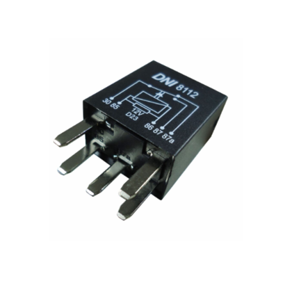 Mini Relé Auxiliar Dakota 2001 Charger 2006 a 2011 Blazer Silverado Camaro 12V 30/20A Com Resistor - DNI8112  