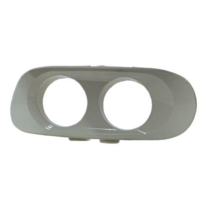 Moldura Farol Auxiliar DAF XF105 CF85 2005 a 2019 Lado Motorista Duplo - NINO - A-21