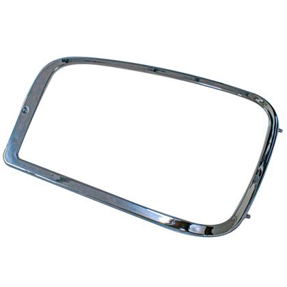 Moldura Farol Mercedes Benz Axor Após 2005 Lado Motorista Plástico Cromado - Pradolux - PL6031.02.16