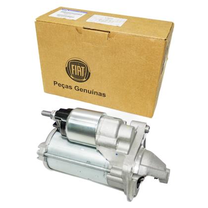 Motor Arranque Partida Grand Siena Palio Uno 1.4 Evo 2011 a 2021 Mobi Fire após 2015 11 Dentes - Original Fiat - 52002707  