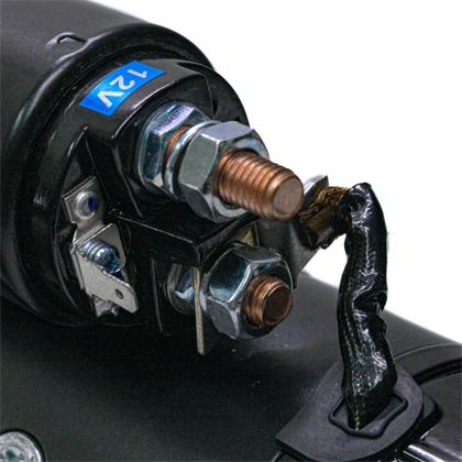 Motor de Partida Bandeirantes CBT Mercedes Benz Série 11 12T 13T 14T 15T 16T O Of Om Mwm Mancal Deitado 12V 9 Dentes - Euro - EU20601  