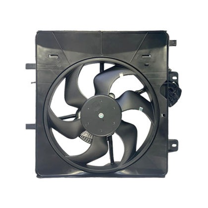 Motor Do Ventilador Citroen C2 C3 Peugeot 207 Após 2002 Com Ar Defletor Resistência Rele 5 Vias - Gauss - GE1027  
