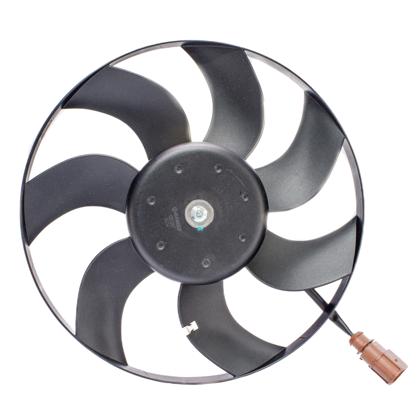 Motor Do Ventilador Jetta 2.0 2.5 Tiguan 1.4 2.0 Fusca Passat Audi A3 TT 2.0 Com Ar Sem Resistência 2 Vias - GAUSS - GE1207  