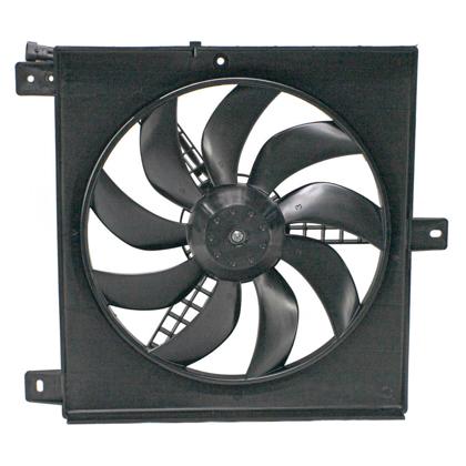 Motor Do Ventilador Kwid 1.0 Após 2017 Com Ar Defletor Sem Resistência Com Chicote 2 Vias - GAUSS - GE1183  