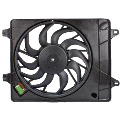 Motor do Ventilador Mobi 1.0 2017 A 2019 Strada 1.4 2020 A 2024 Com Ar Condicionado 12V 252W Com Defletor Com Resistência - GE1185
